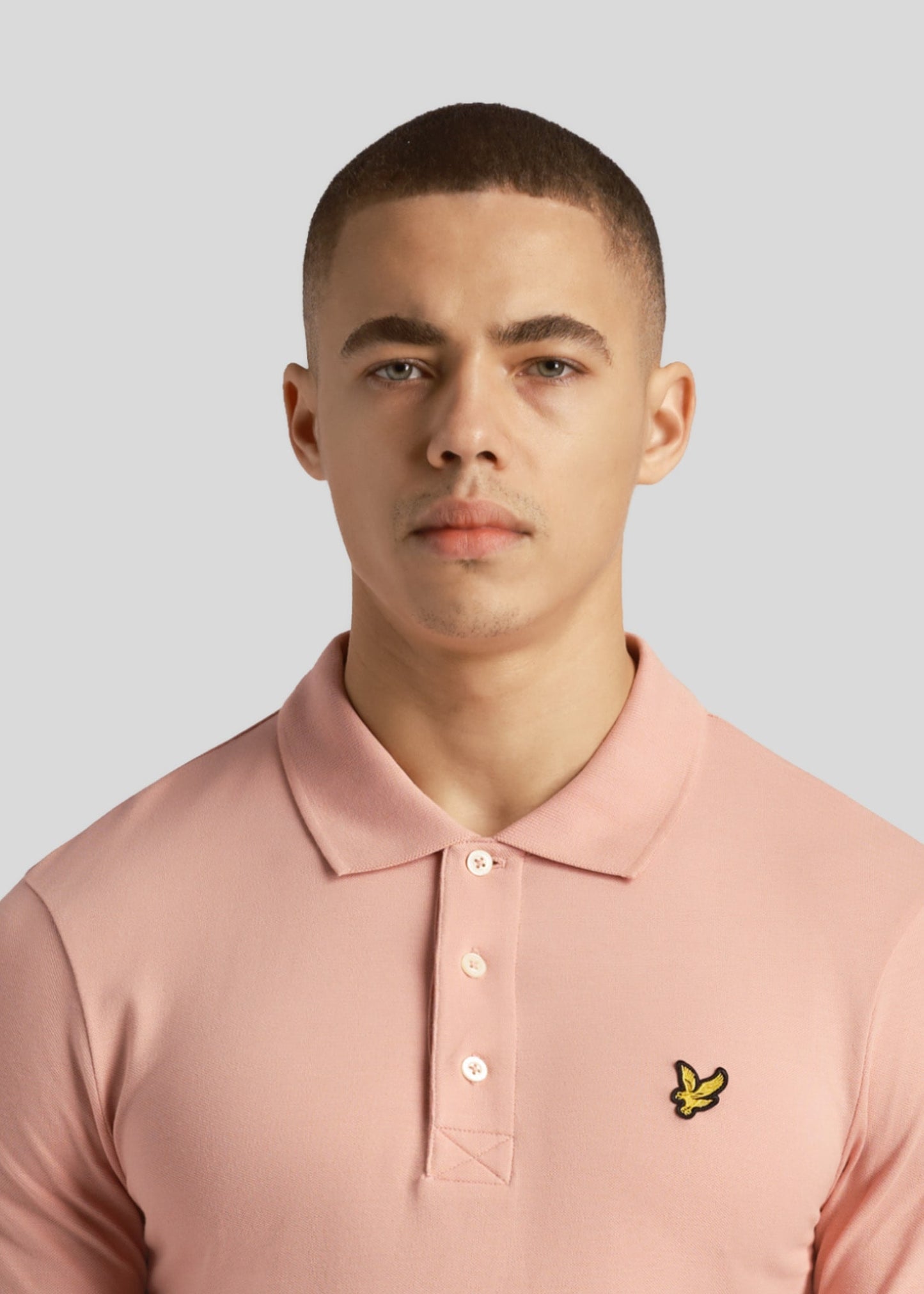 Lyle & Scott Polo's  Plain polo shirt - palm pink 