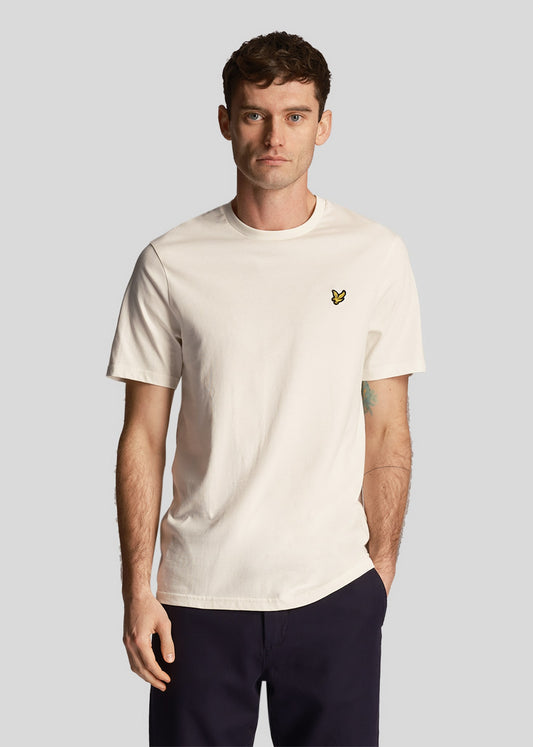 Lyle & Scott T-shirts  Plain t-shirt - chalk 