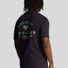 Lyle & Scott T-shirts  Racquet club graphic t-shirt - dark navy 