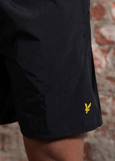 Lyle & Scott Zwembroeken Plain swim short - jet black