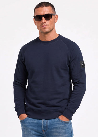 Marshall Artist Truien Siren crew sweat - navy
