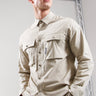 Marshall Artist Overshirts  Frenzo ls shirt - sandstone 