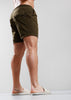 Marshall Artist Zwembroeken  Krinkle nylon siren swim short - khaki 