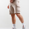 Marshall Artist Korte Broeken  Siren cargo short - sandstone 