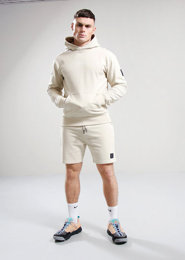 Marshall Artist Korte Broeken  Siren jersey short - sandstone 