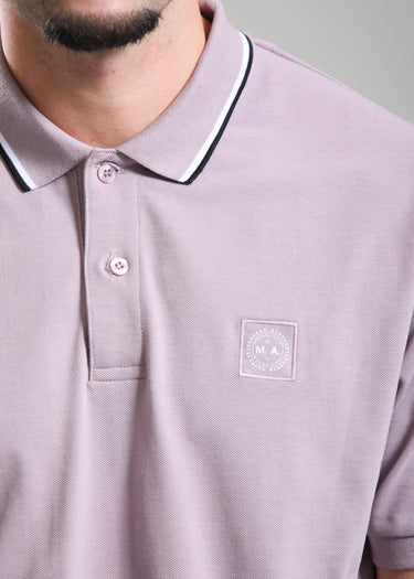 Marshall Artist Polo's Tipped polo - rose