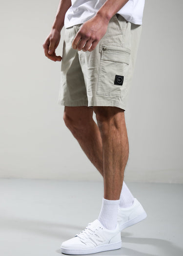 Marshall Artist Korte Broeken Vanguard cargo short - stone