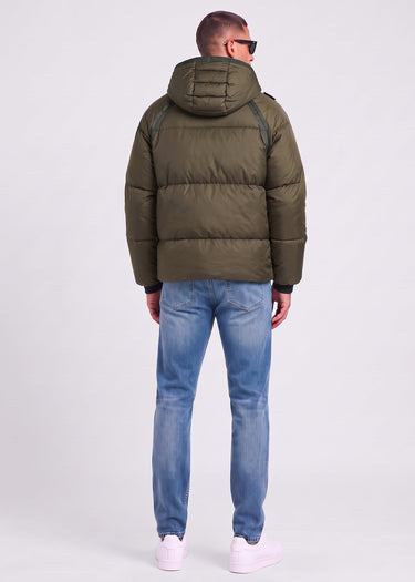 MA.Strum Jassen Cobra down jacket - bronze green