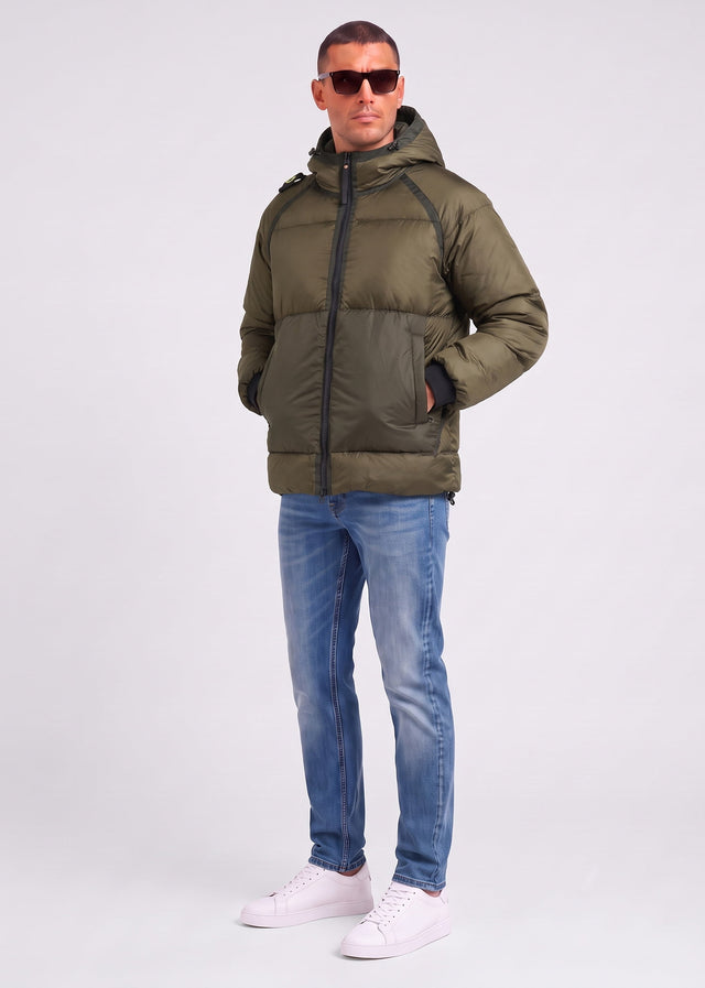 MA.Strum Jassen Cobra down jacket - bronze green