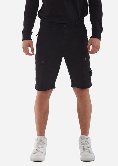 MA.Strum Korte Broeken  Cargo short - black 