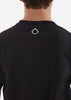 MA.Strum T-shirts  Cracked logo tee - black 