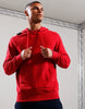 MA.Strum Hoodies  Core overhead hoody - carmine red 