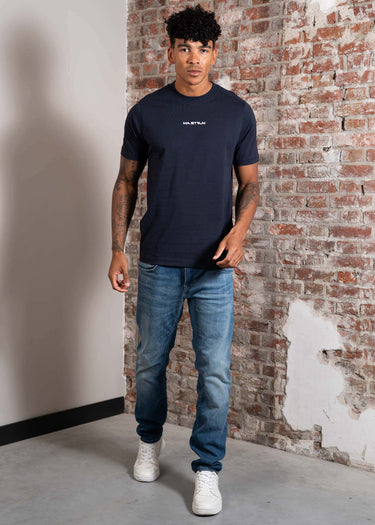 MA.Strum T-shirts Mastrum printed tee - ink navy