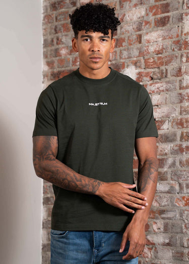 MA.Strum T-shirts Mastrum printed tee - oil slick