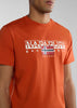 Napapijri T-shirts  Aylmer t-shirt - orange burnt 