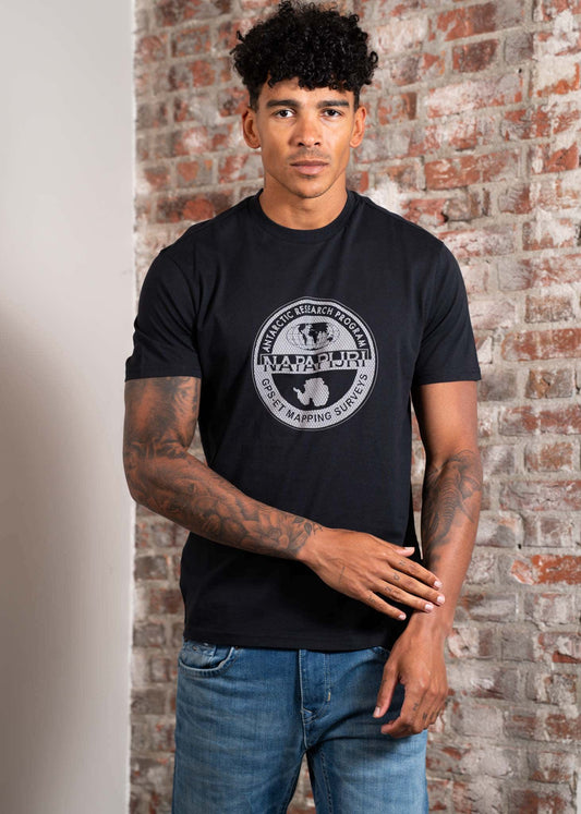 Napapijri T-shirts S bollo 2 - black