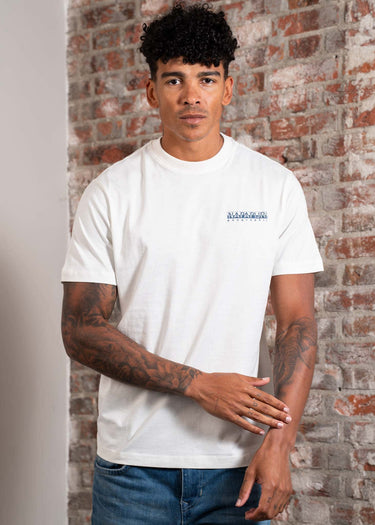 Napapijri T-shirts S sovana - white heron