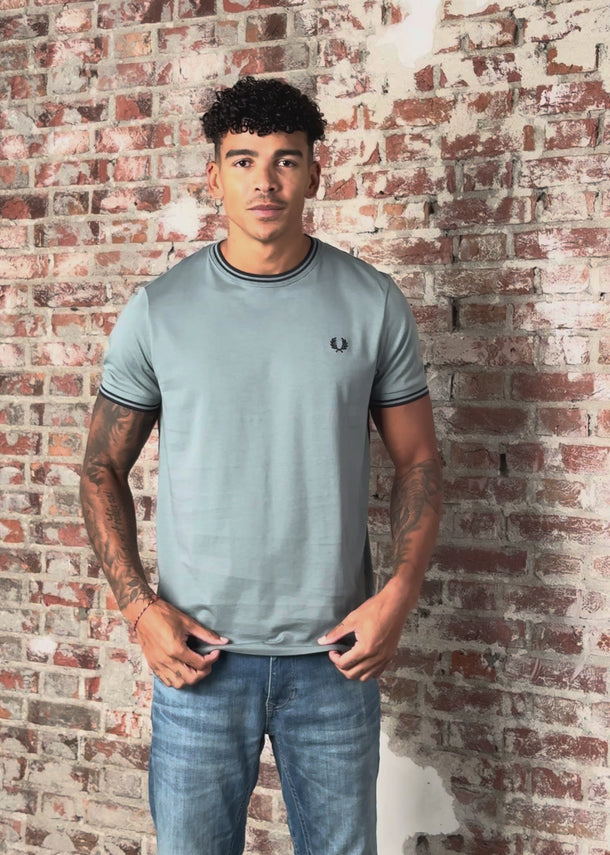 Fred Perry T-shirts Twin tipped t-shirt - stockport blue navy