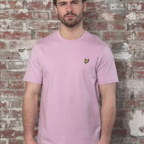 Lyle & Scott T-shirts Plain t-shirt - pink light