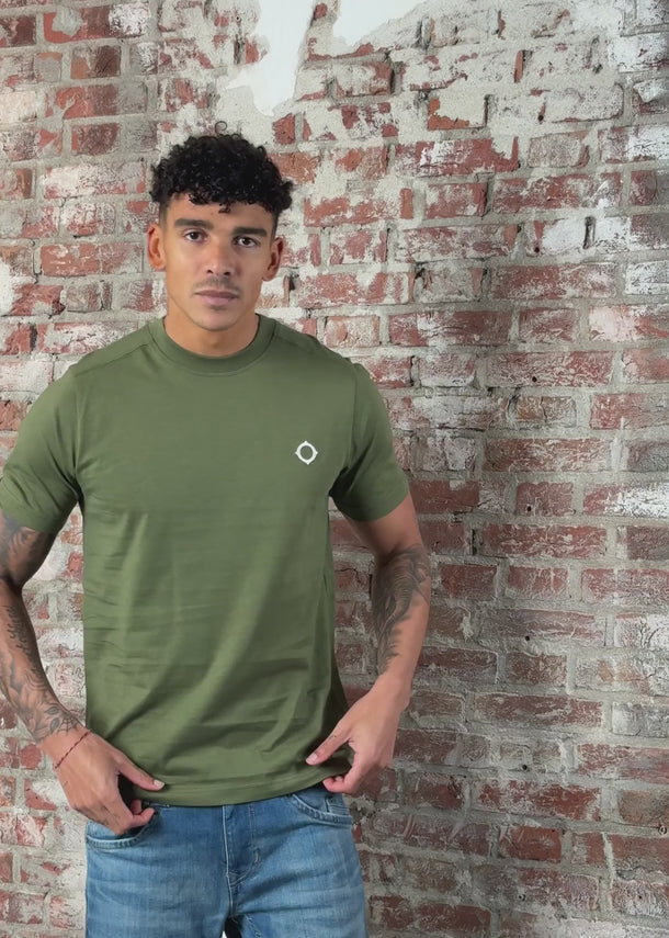 MA.Strum T-shirts Mastrum icon tee - bronze green