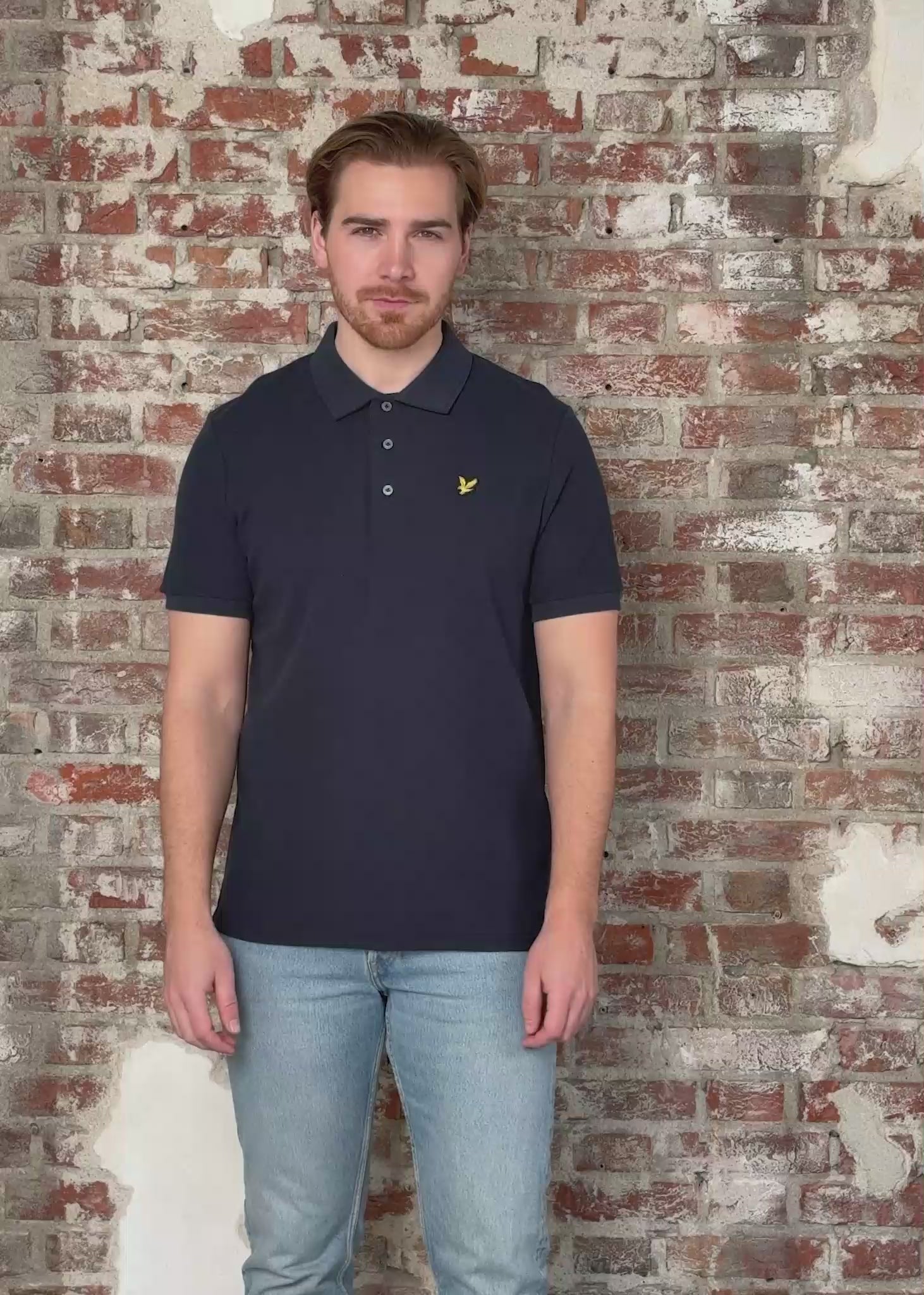 Lyle & Scott Polo's Milano polo - dark navy