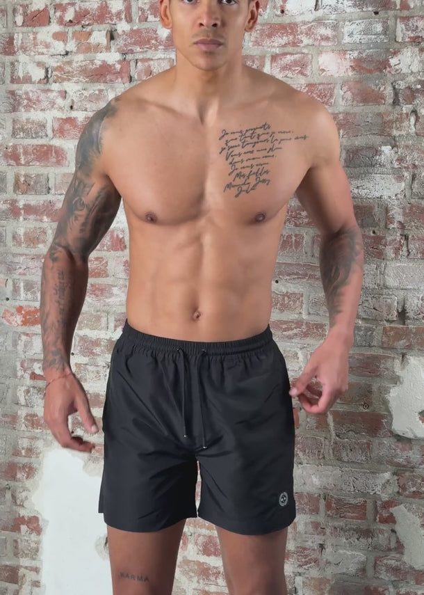 Marshall Artist Zwembroeken Foundation swimshort - black