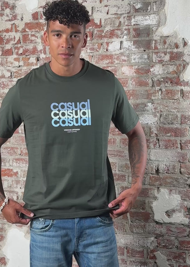 Weekend Offender T-shirts W.O.L. - black forest