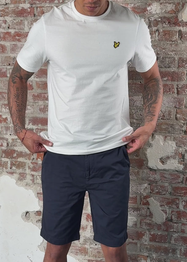 Lyle & Scott Korte Broeken Chino short - dark navy
