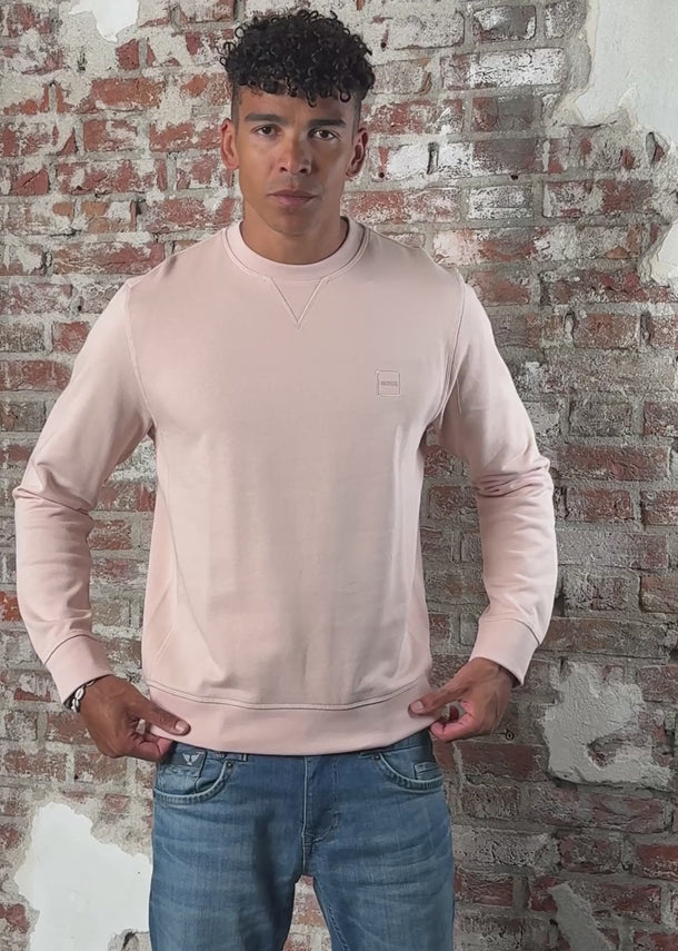 Hugo Boss Truien Westart - open pink