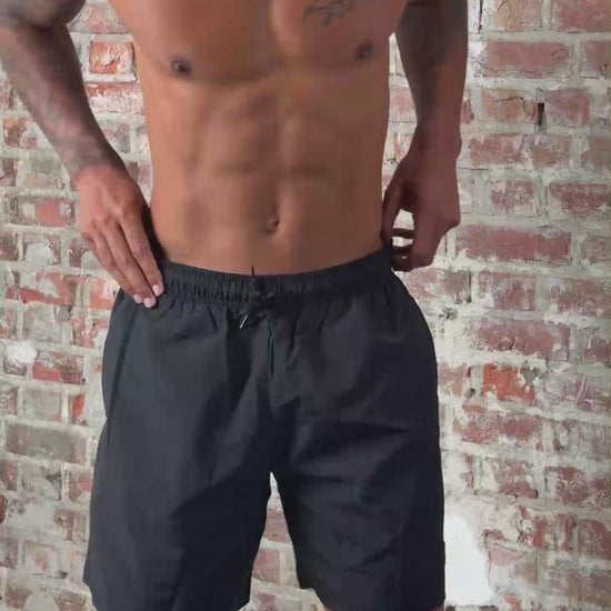Lyle & Scott Zwembroeken Plain swim short - jet black