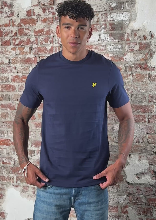 Lyle & Scott T-shirts Plain t-shirt - navy
