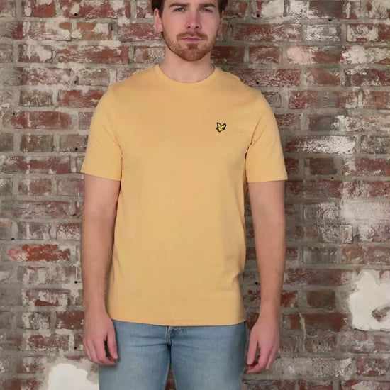 Lyle & Scott T-shirts Plain t-shirt - sherbet