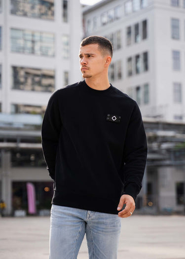 MA.Strum Truien Neo sweat - black