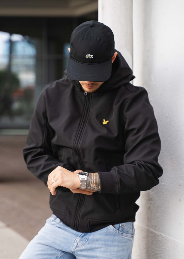 Lacoste Petten Cotton twill logo cap - black