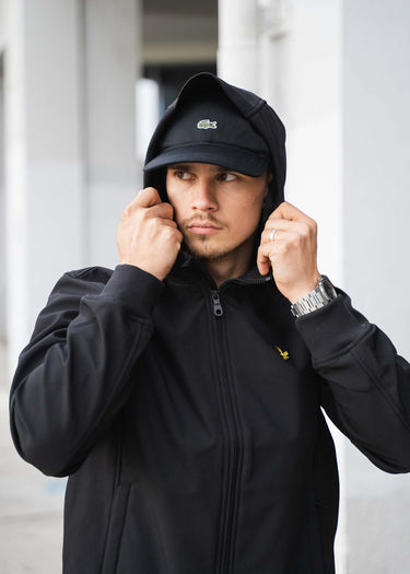 Lacoste Petten Cotton twill logo cap - black