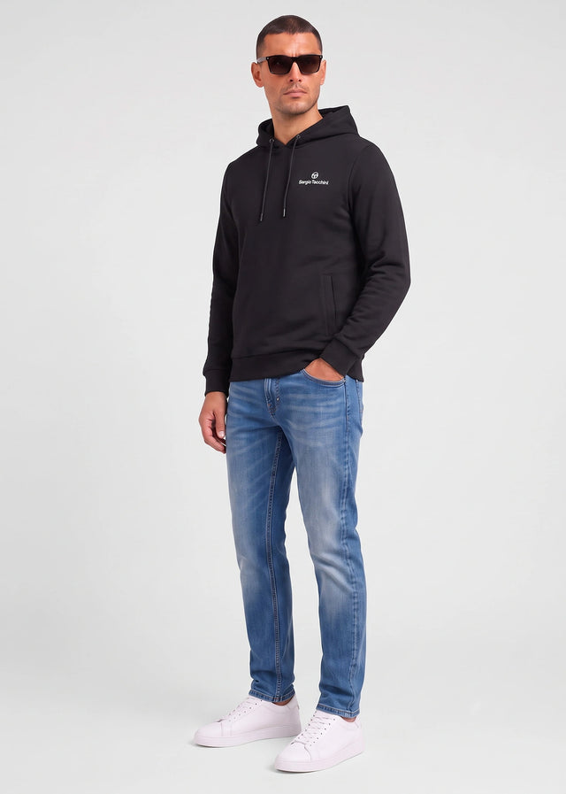Sergio Tacchini Hoodies Lobby 024 hoodie sweater - black