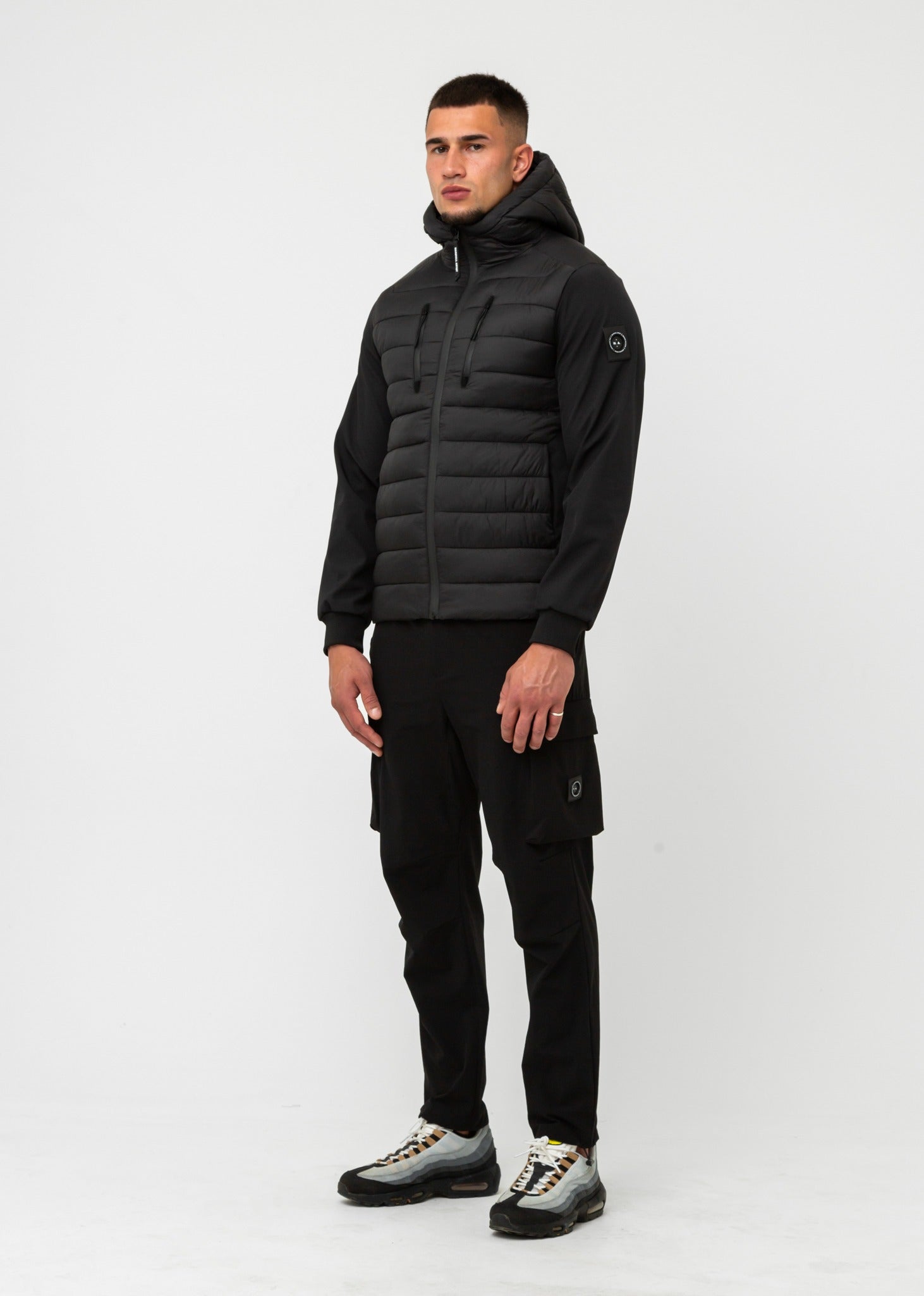 Marshall Artist Jassen  Ibrido softshell jacket - black 