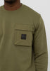 Marshall Artist Truien  Nevado crewneck - khaki 