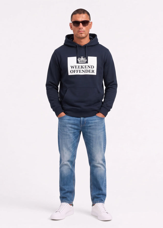 Weekend Offender Hoodies HM service - navy