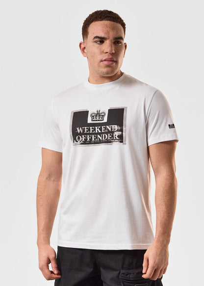 Weekend Offender T-shirts Bonpensiero - white