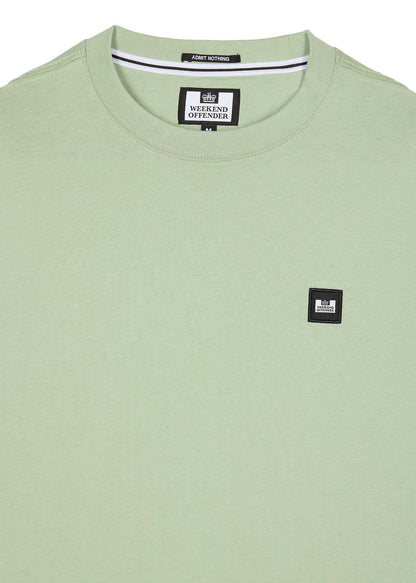 Weekend Offender T-shirts  Cannon beach - pale moss 