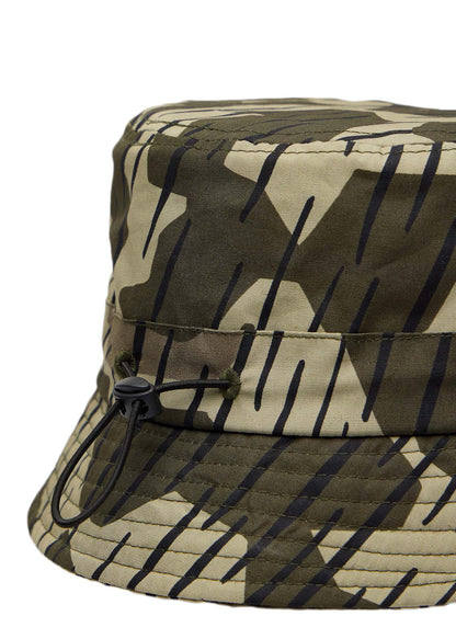 Weekend Offender Bucket Hats  Choroni camo - castle green rain camo 