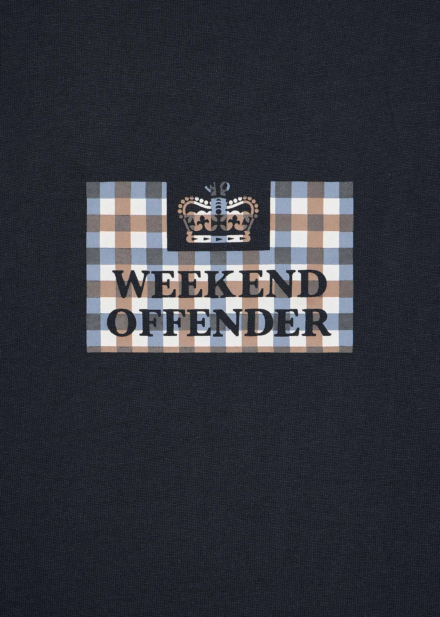 Weekend Offender T-shirts  Dygas - navy 