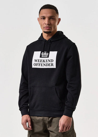 Weekend Offender Hoodies HM service - black