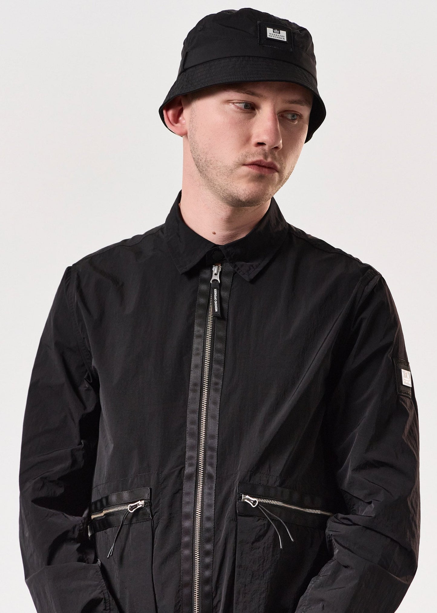 Weekend Offender Bucket Hats  Long beach blvd - black 