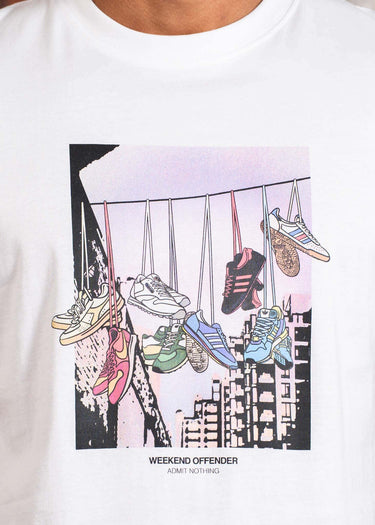 Weekend Offender T-shirts Turf wars - white