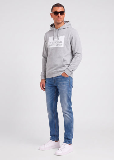 Weekend Offender Hoodies HM service - grey marl