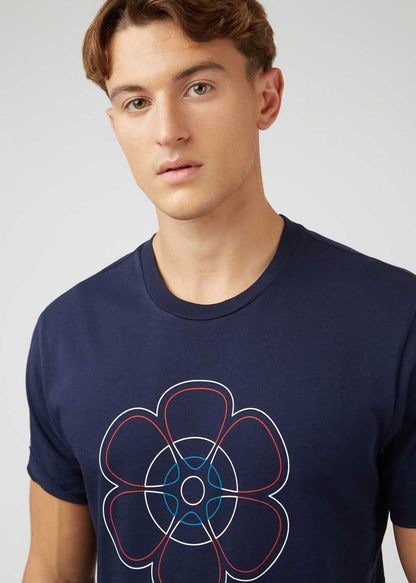 Ben Sherman T-shirts  60th anniversary tee - marine 
