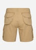 Peaceful Hooligan Korte Broeken  Bunker shorts - stone 