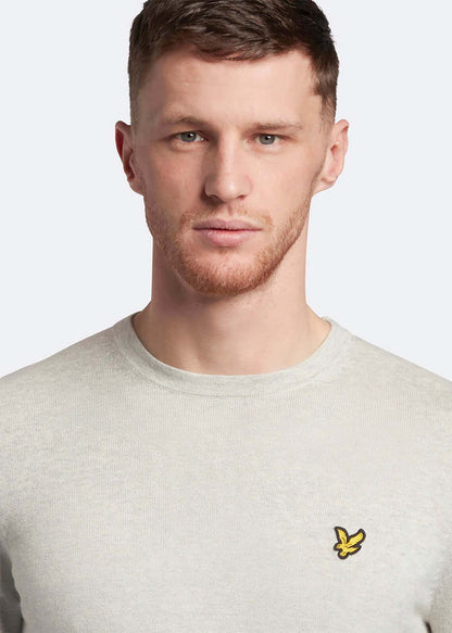 Lyle & Scott Truien  Merino crew jumper - light grey marl 